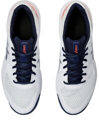 Теннисные кроссовки Asics Gel-Dedicate 8 Clay - white/blue expanse
