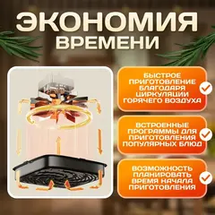 Аэрогриль Xiaomi Mi Smart Air Fryer 5L N1 (MAF11), белый, CN