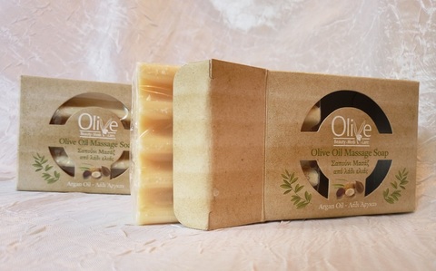 Мыло с аргановым маслом Olive Beauty Medi Care