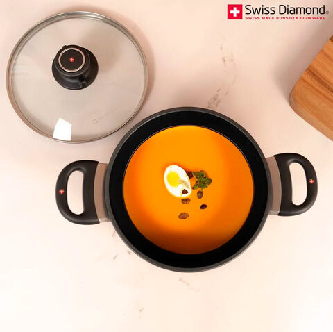 Кастрюля Swiss Diamond SD 6124ic 24 см