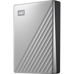 Внешний HDD WD 4TB My Passport Ultra USB-C 3.0 (Серебристый) WD