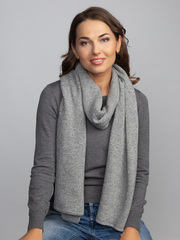 LAUREL шарф длинный  серый