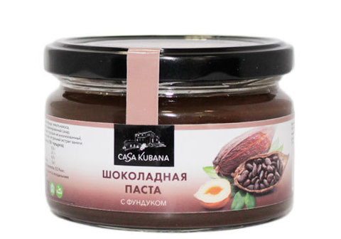 Шоколадная паста из фундука, 200г