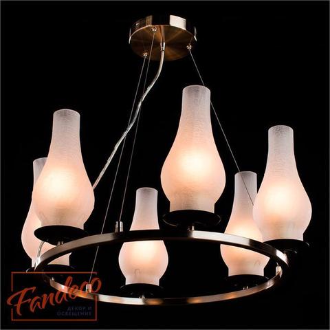 Люстра Arte Lamp Lombardy A6801SP-6BR