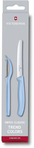 Набор ножей Victorinox Swiss Classic Trend Colors, Light Blue (6.7116.21L22)