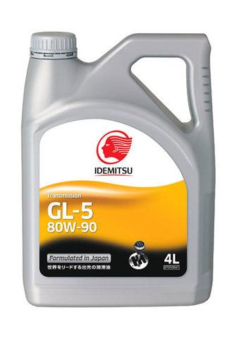 IDEMITSU 80W-90 GL-5  Трансмис. жидкость для дифференциала (пластик Сингапур)