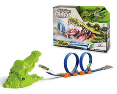 Автотрек с Крокодилом, размер 40см*30см*9см