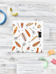 Двусторонний плед Mjölk Сёрфы