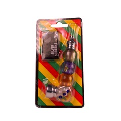 Трубка сувенирная в блистере+сеточки 7,5 см JR-9