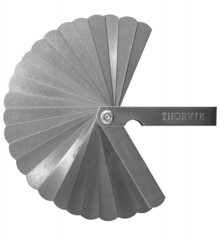 Комплект щупов 25 пластин Thorvik TG25