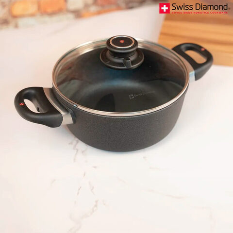Кастрюля Swiss Diamond SD 6124ic 24 см