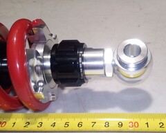 Амортизатор 300 мм для Honda CBR 600 F4i 2001-2007 и другие / Красный