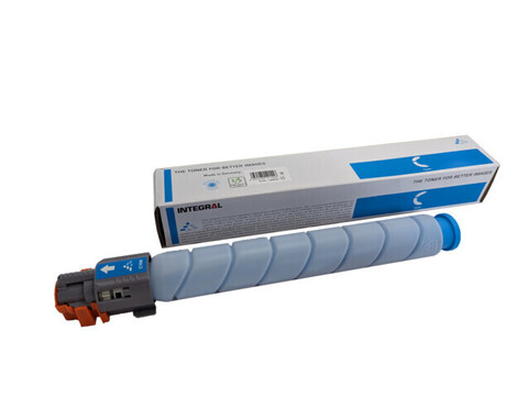 Тонер-картридж Integral для Ricoh MP C-306, 307, 406 с чипом синий