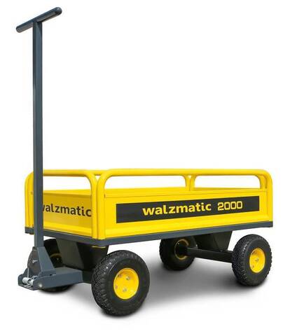 Тележка с поворотной осью Walzmatic 2000L. Пенополиуретановые колеса