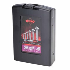 Набор зенковок 90° 6,3-20,5мм UltimateCut 3z HSSE-Co5 6шт Ruko 102790ERO