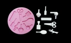 Силиконовый Молд Парикмахерская