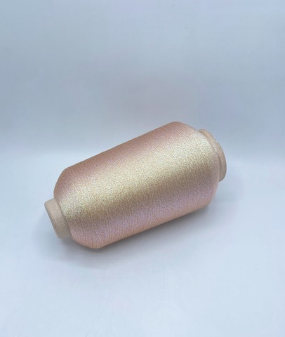 Torcitura di domaso, Dragonfly, 10500м, 100% Полиэстер(люрекс), цвет-Персиковая стрекоза(180/1002) , арт.36971