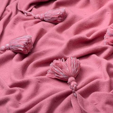 Плед-палантин GRACE Rene Real райская роза 110x170 см