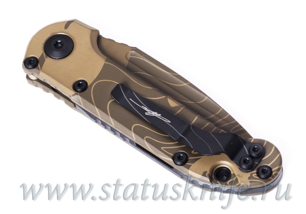 Нож Microtech LUDT 1135S-1TPBNCS-Z4 Topographic Badlands