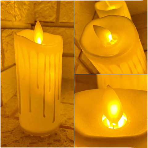 Картинка набор свечей Skully  5 шт. пульт - 4