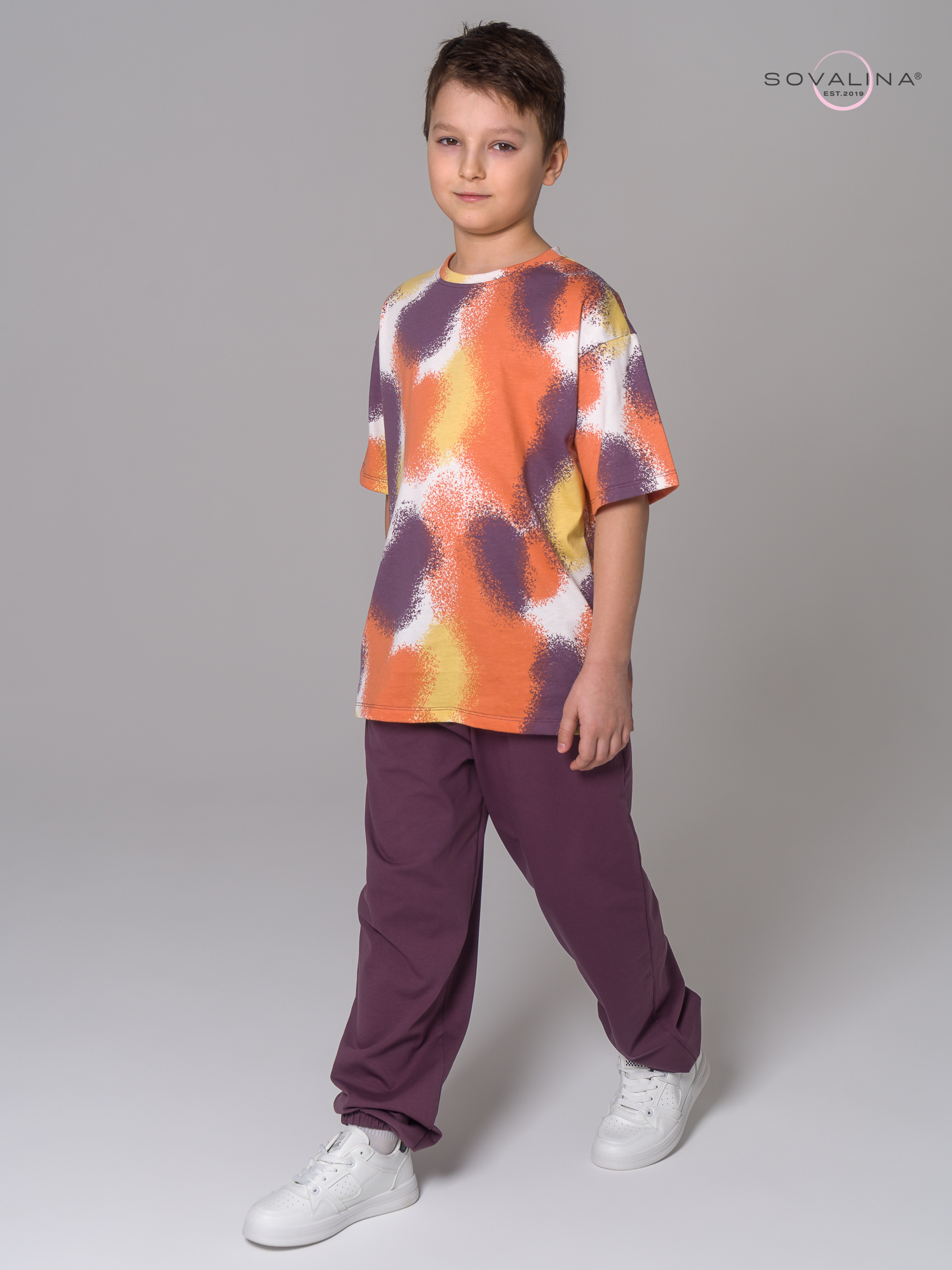 Костюм Daily men MAX краска терракот-виноград