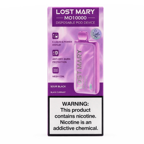 Lost Mary MO10000 ENG Black currant - Черная смородина