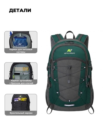 Картинка рюкзак туристический Nevo Rhino 9242-35L Lake Blue - 3