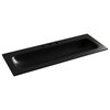 Ceramica Nova Grace CN7024MB Раковина накладная с тремя отверстиями под смеситель, 121x45.7