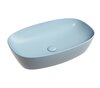 Ceramica Nova Element CN6049ML Умывальник чаша накладная овальная, 60x38, цвет: голубой матовый