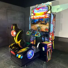 Игровой автомат гонки, с рулём «Need For Racing»