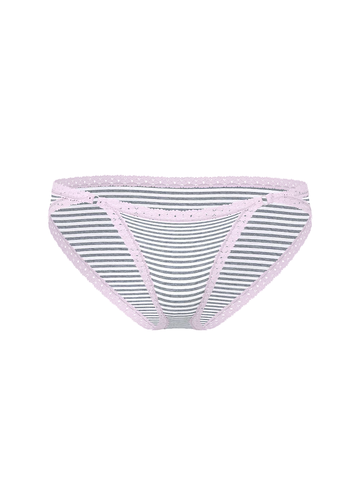 PINK ЧИИКИ НА ЗАНИЖЕННОЙ ПОСАДКЕ С КРУЖЕВНОЕ ТЕСЬМОЙ