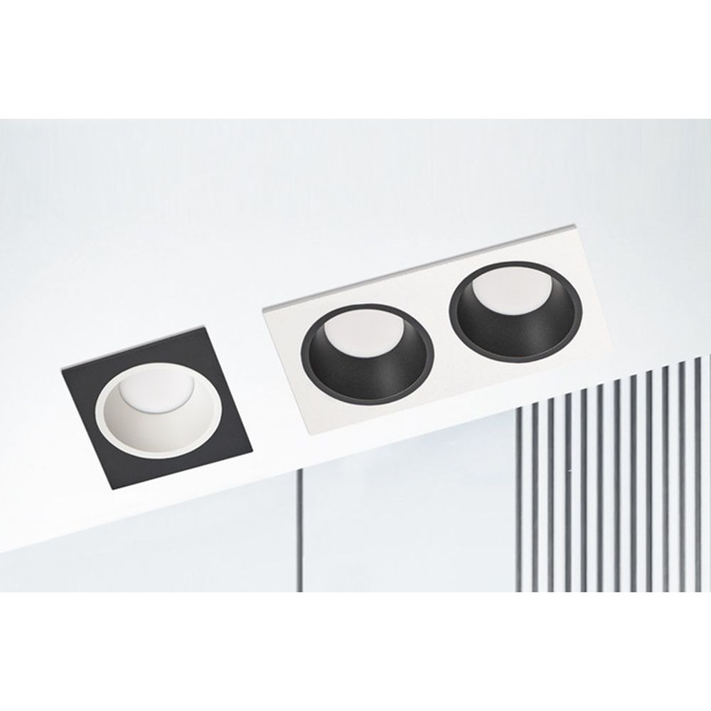 Встраиваемый светильник Italline IT08-8013 white 3000K 2 шт + IT08-8015 white