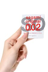 Ультратонкий презерватив Sagami Original - 1 шт. - 