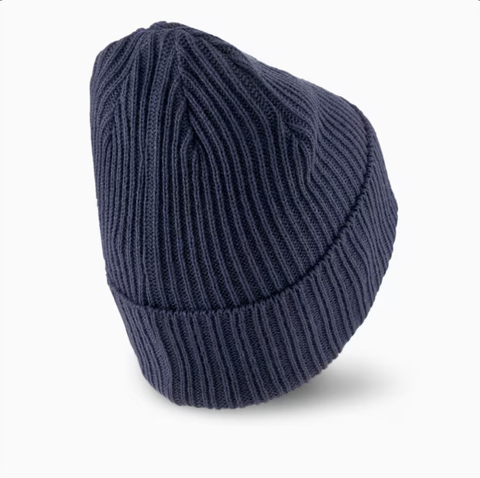 Шапка Puma Ribbed Classic Cuff Beanie Peacoat