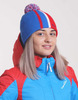 Шапка Nordski Knit Color Blue-Red-White