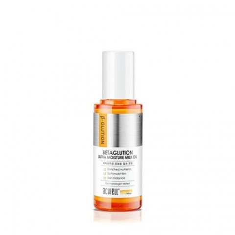 Купить ACWELL BETAGLUTION Ultra Molsture Milk Oil - Увлажняющая сыворотка с бета глюканом