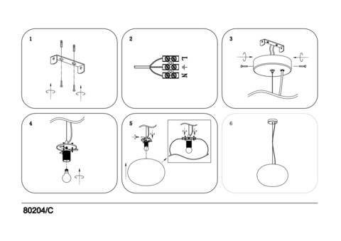 Подвесной светильник Arnia Lightstar 805013