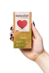 Экологически чистые презервативы Masculan Organic - 10 шт. - 