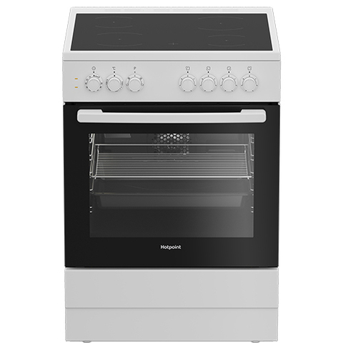 Плита электрическая Hotpoint HS6V5PHW mini - рис.1