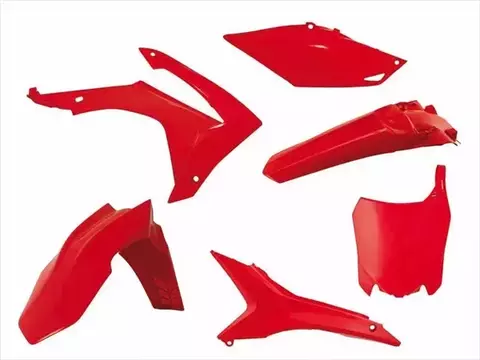 Комплект пластика CRF250R 14-17 # CRF450R 13-16 красный