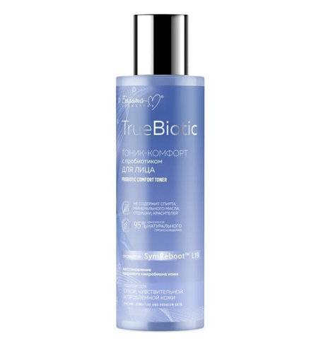 TrueBiotic Тоник-комфорт с пробиотиком для лица 150 г. Белита-М