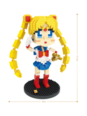 Конструктор LOZ Сейлор Мун 730 деталей NO. 9794 Sailor Moon iBlockFun Series