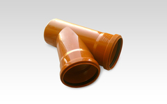 Тройник пластик 110х110х45 ЭкоПром - арт.555790