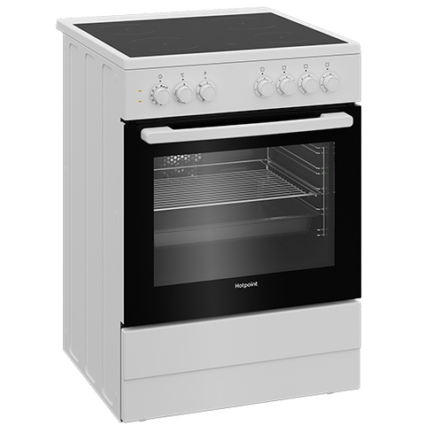 Плита электрическая Hotpoint HS6V5PHW mini - рис.2