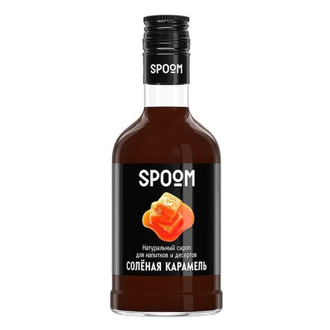 Сироп Spoom «Соленая карамель», 0,25 л