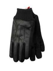 Перчатки. Мужские. Материал верха: Эко кожа. Подклад: Плюш-флис. Сверху эко кожа, ладошка замша. Толстые. Очень мягкие. 12 шт в упаковке.