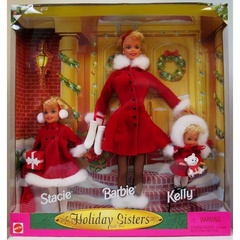 Куклы Барби коллекционные серия 1999 Holiday Sisters Ice Skating Barbie