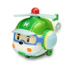 Robocar Poli Штаб-квартира с металлической фигуркой Хэли в комплекте (83156)