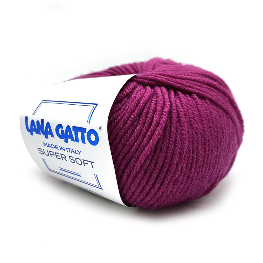 Пряжа lana купить. Lana gatto super Soft 5284.