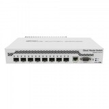 Mikrotik CRS309-1G-8S+IN - Коммутатор 8 SFP+, dual-core 800MHz CPU, 512MB RAM, POE, RS232 serial port